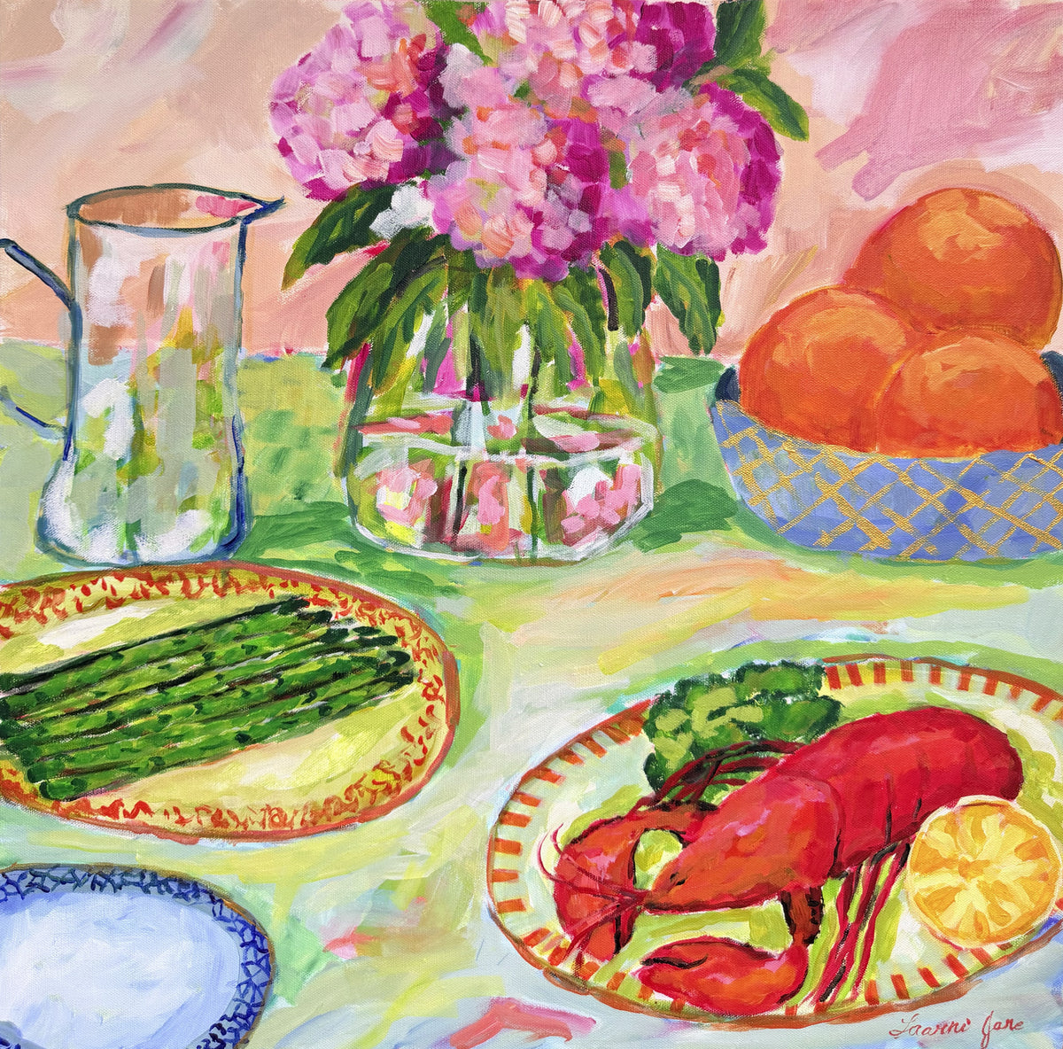 Lobster, Citrus & Florals
